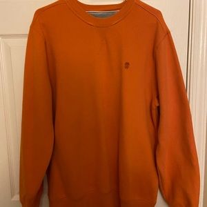 Orange Comfy Izod Crewneck